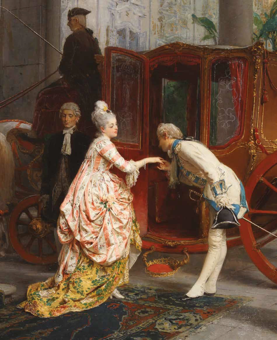 Il baciamano [dettaglio] - Pinacoteca di Brera, Milano